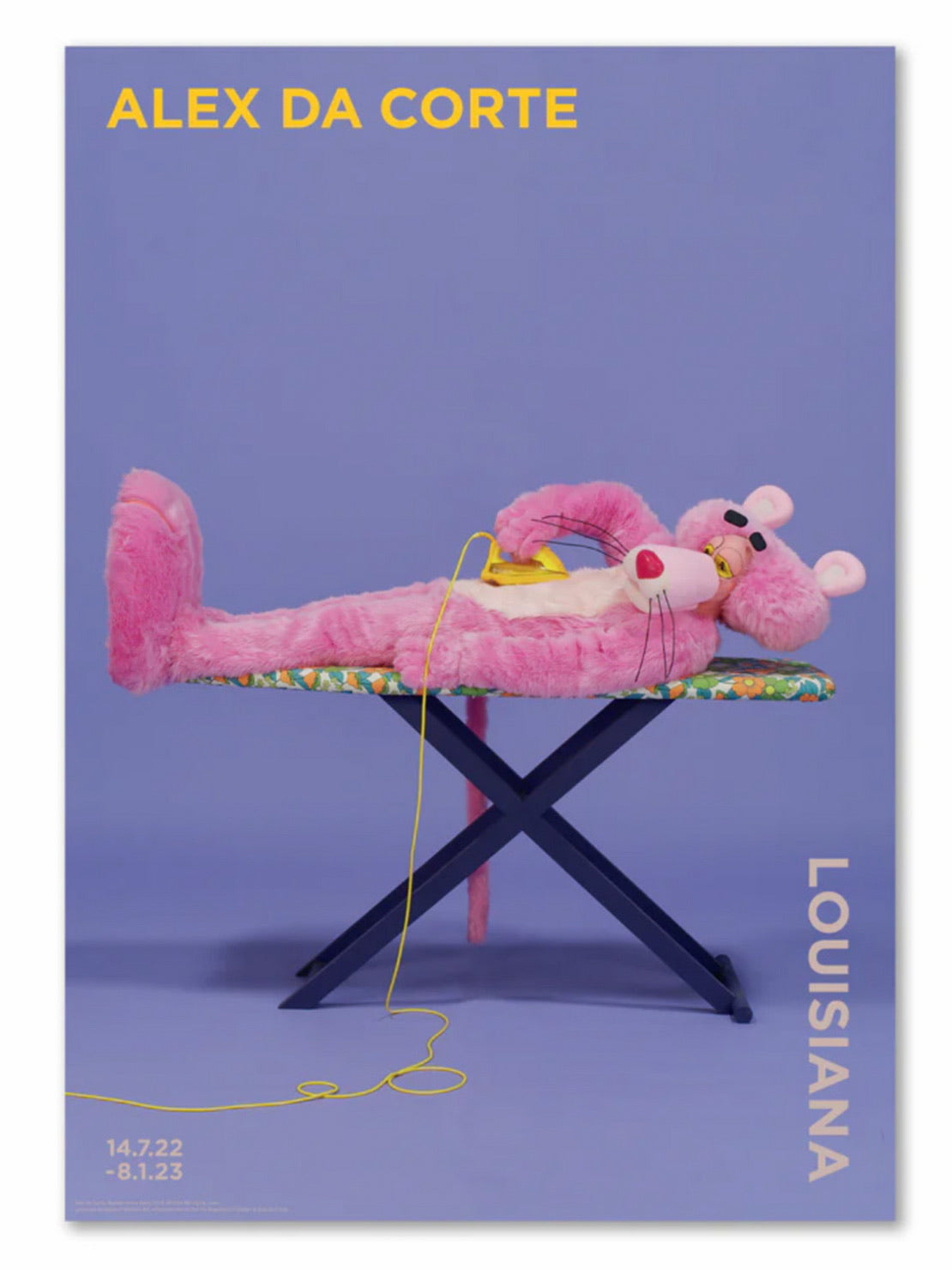 A2 Alex Da Corte - Rubber Pencil Devil (2019) - pink panther
